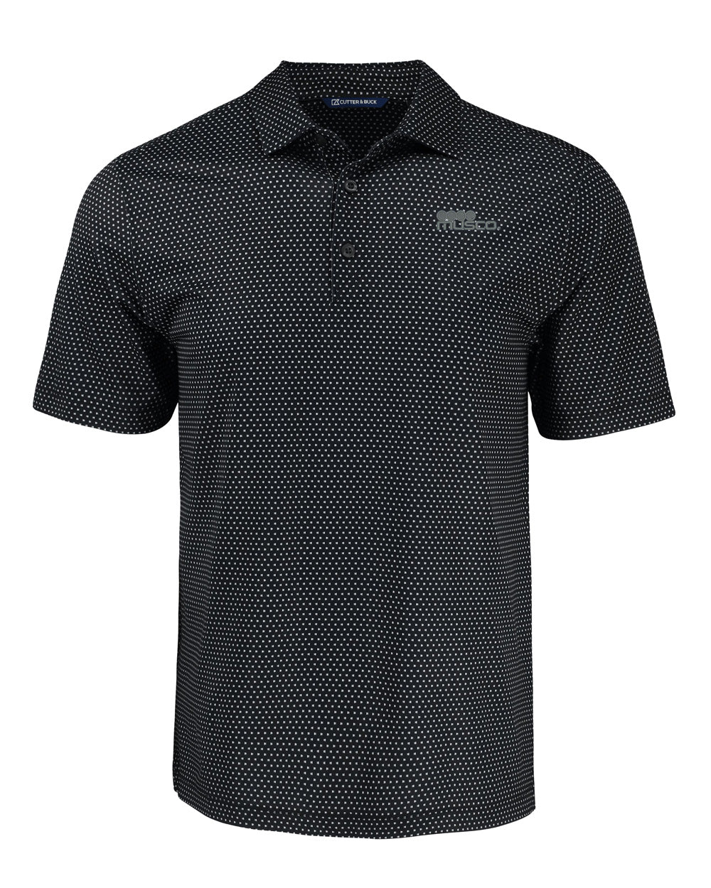 107 - Cutter & Buck Pike Recycled Check Print Polo - Big & Tall