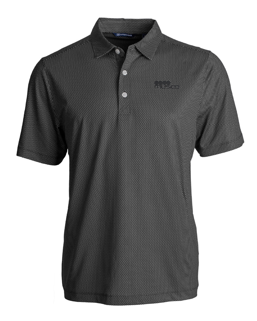 123 - Pike Eco Symmetry Print Stretch Polo - Regular