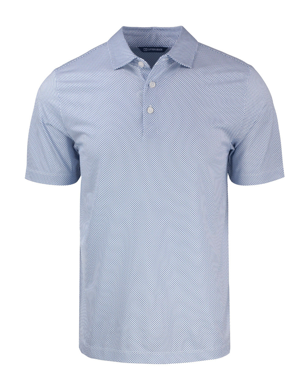 125 - Pike Eco Diamond Dot Print Polo - Regular