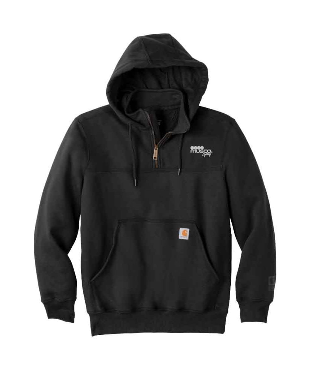 593 - Sweatshirt Hoodie Carhartt 1/4 Zip