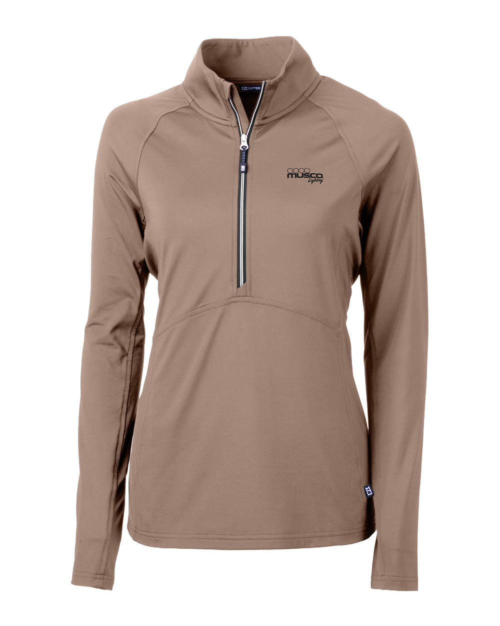 722 - Cutter & Buck Women's Adapt Recycled 1/2 Zip Pullover