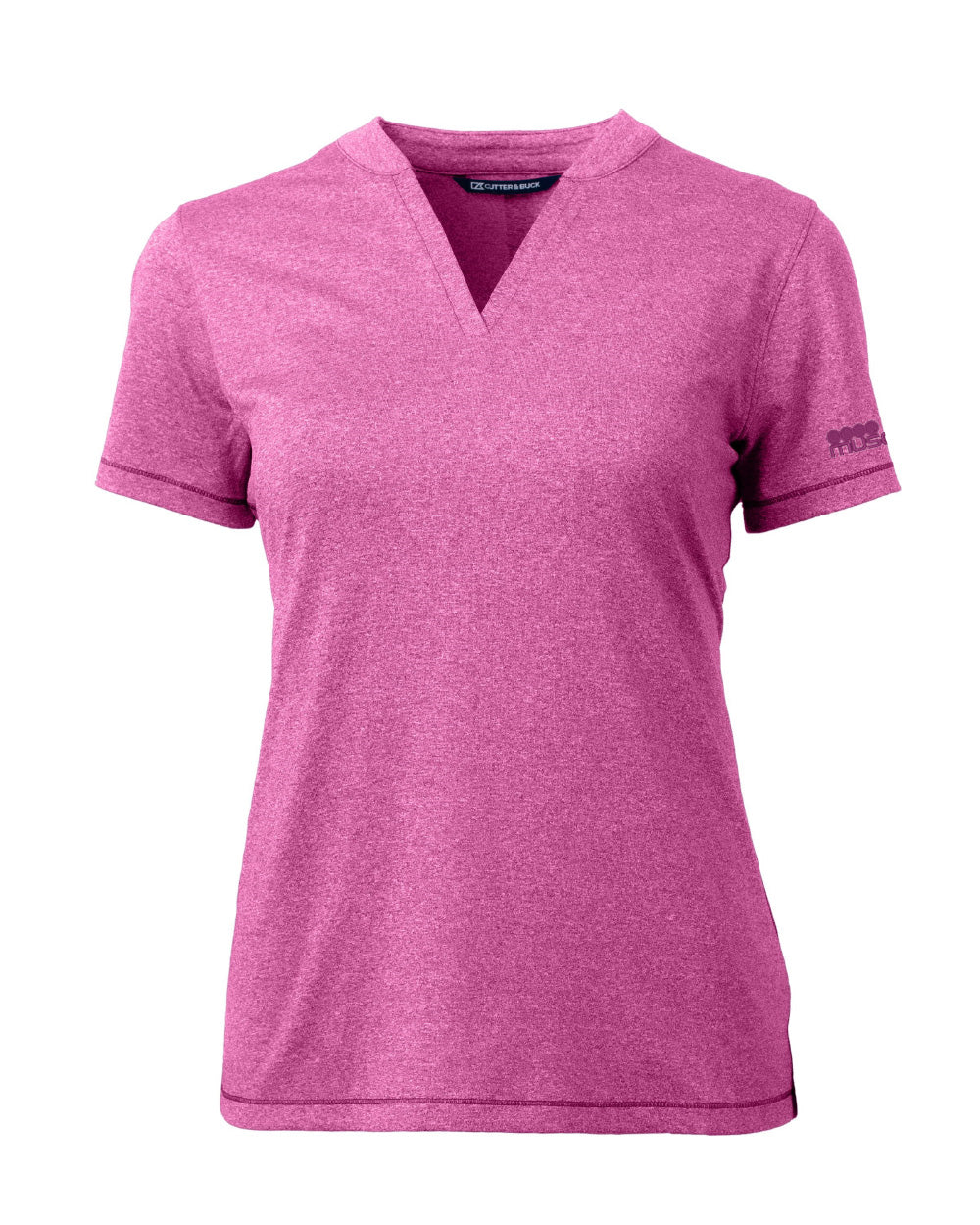 747 - Ladies Forge Heathered Stretch Top
