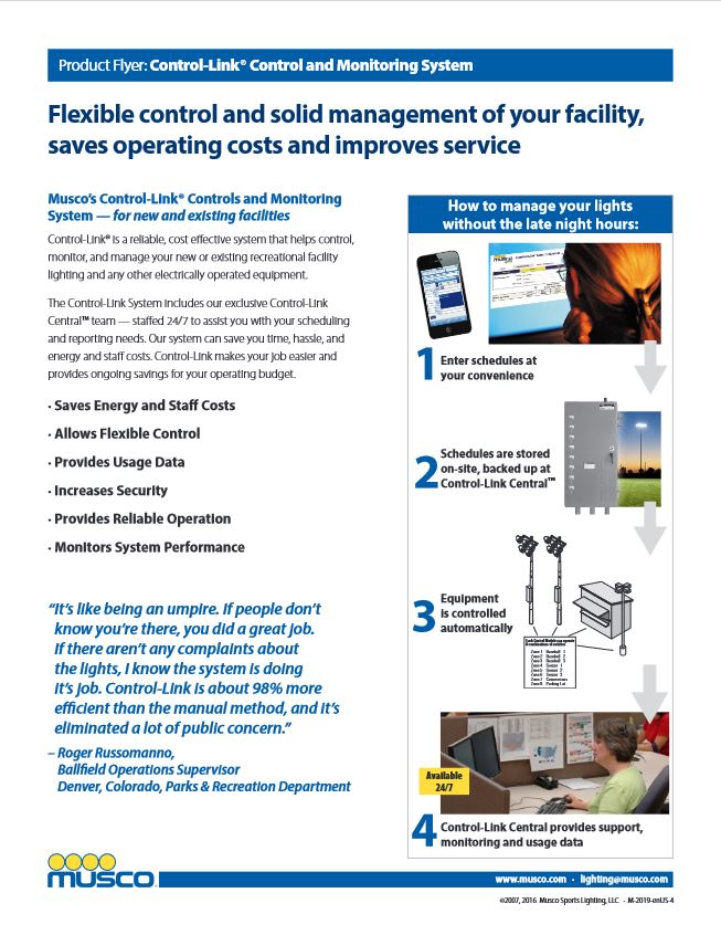 Literature - M-2019-enUS-4 - Control Link Flyer