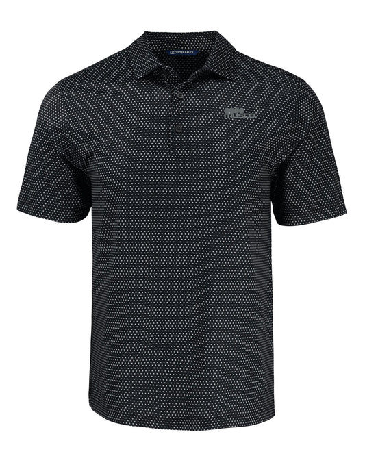 107 - Cutter & Buck Pike Recycled Check Print Polo - Big & Tall