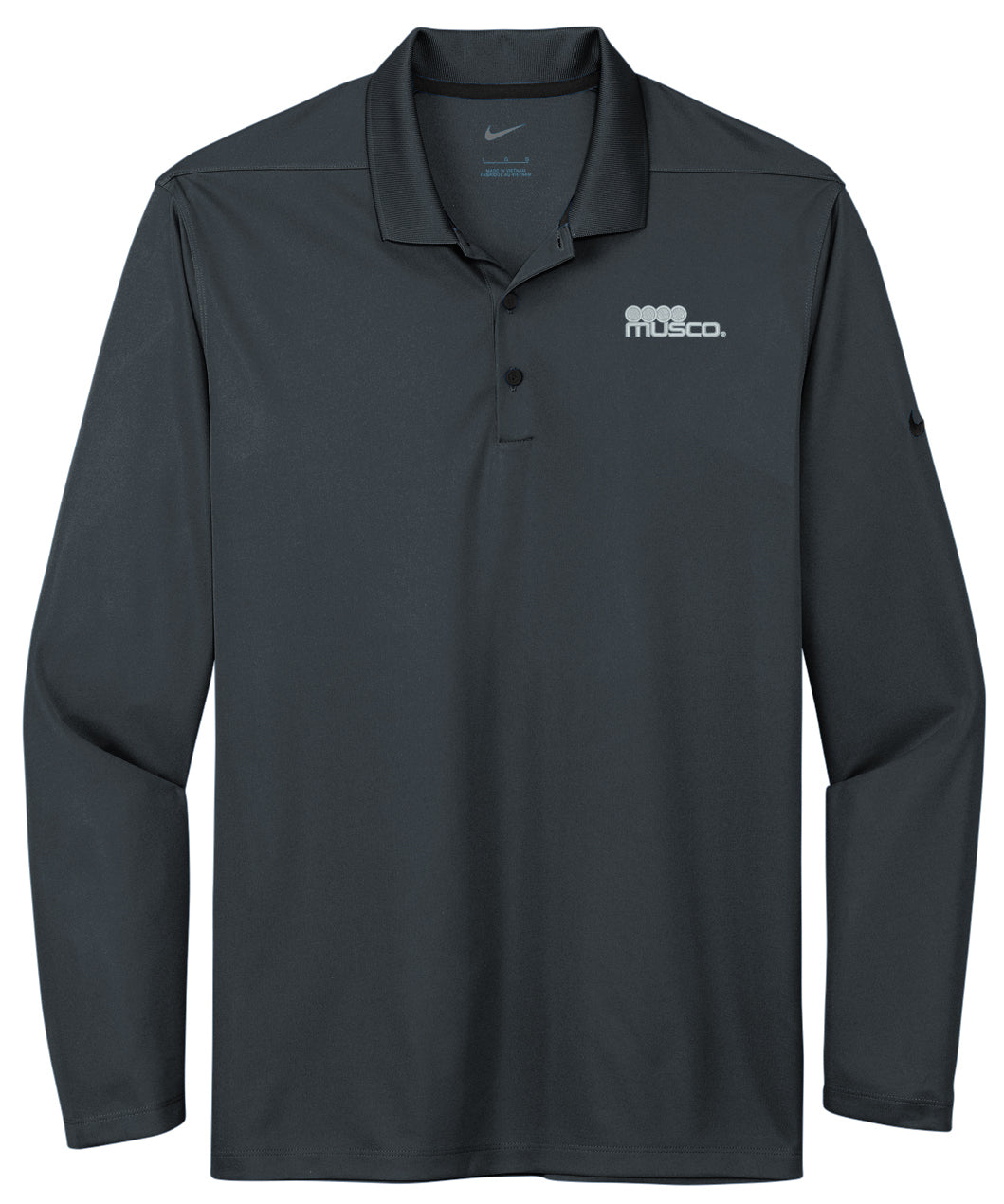 115 - Dri-FIT Mens Long Sleeve Polo