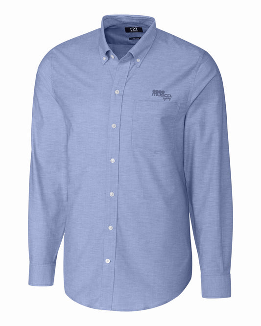 297 - Long Sleeve Stretch Oxford Shirt