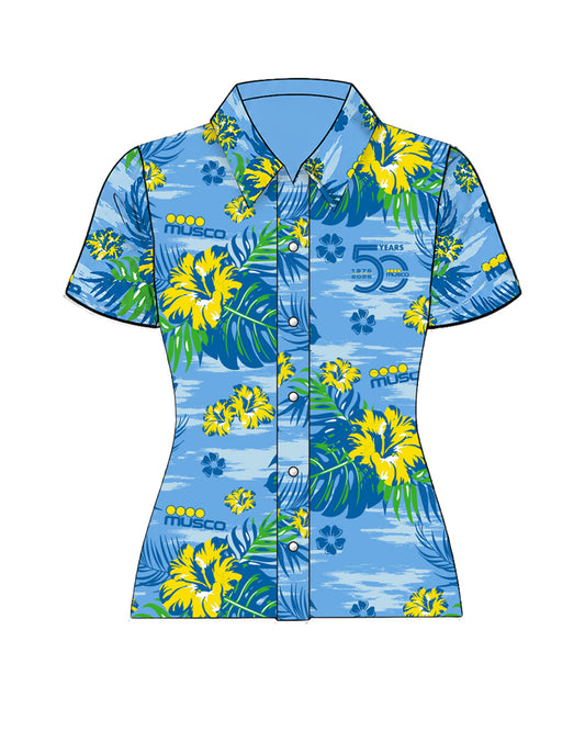 50th Anniversary Apparel - Hawaiian Ladies Shirt