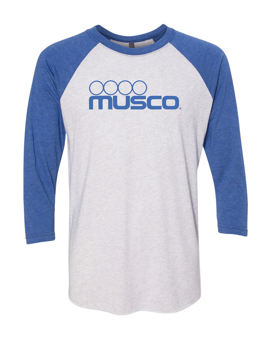 524 - Next Level Triblend 3/4 Qtr Sleeve Raglan T-shirt