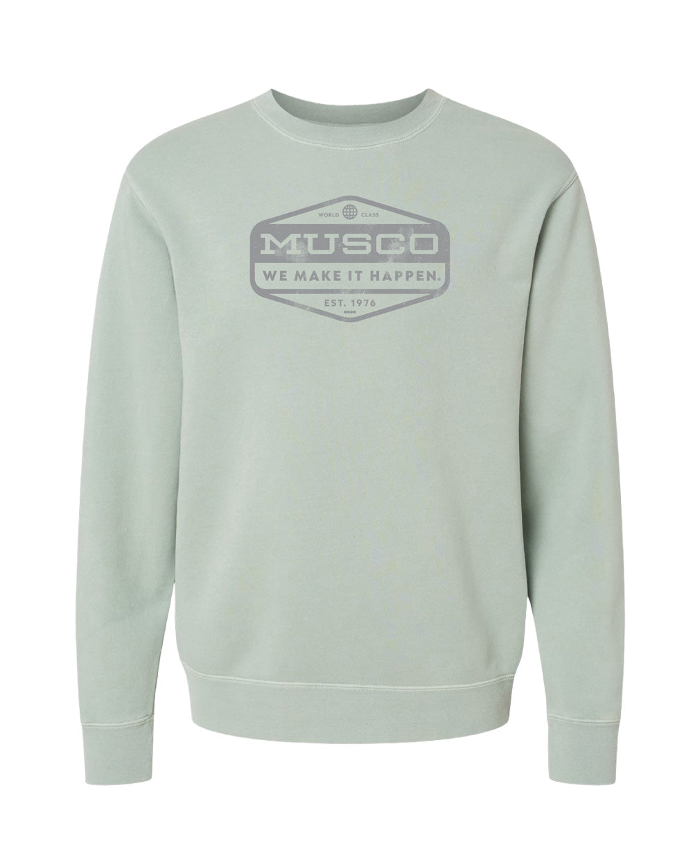 526 - Independent Trading Co. Pigment Dyed Crewneck Sweatshirt