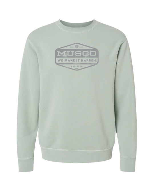 526 - Independent Trading Co. Pigment Dyed Crewneck Sweatshirt