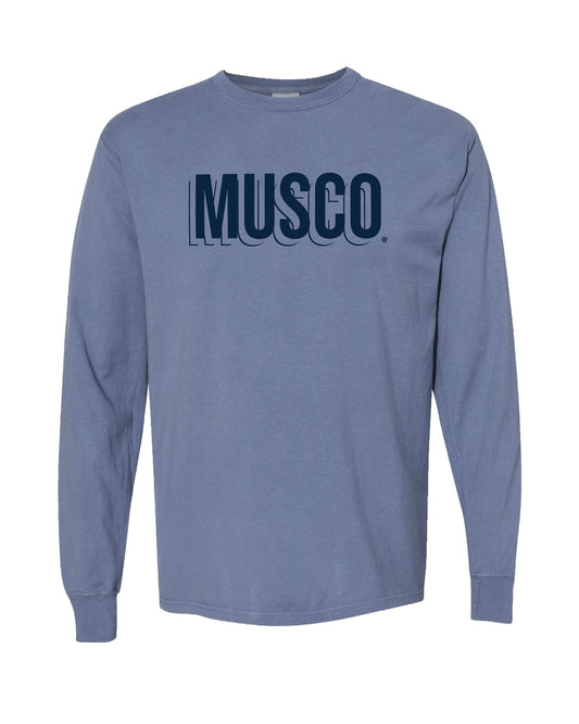 527 - ComfortWash Garment Dyed Long Sleeve T-shirt