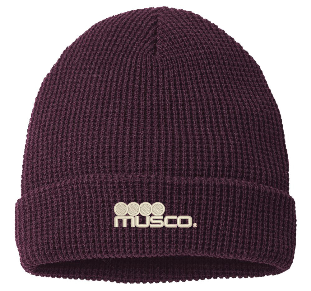 609 - Waffle Cuff Beanie