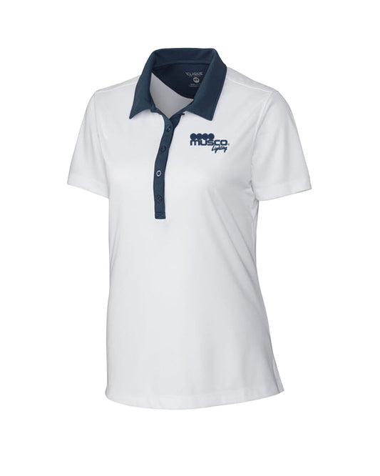 709 - Cutter & Buck Women's Parma Colorblock Polo