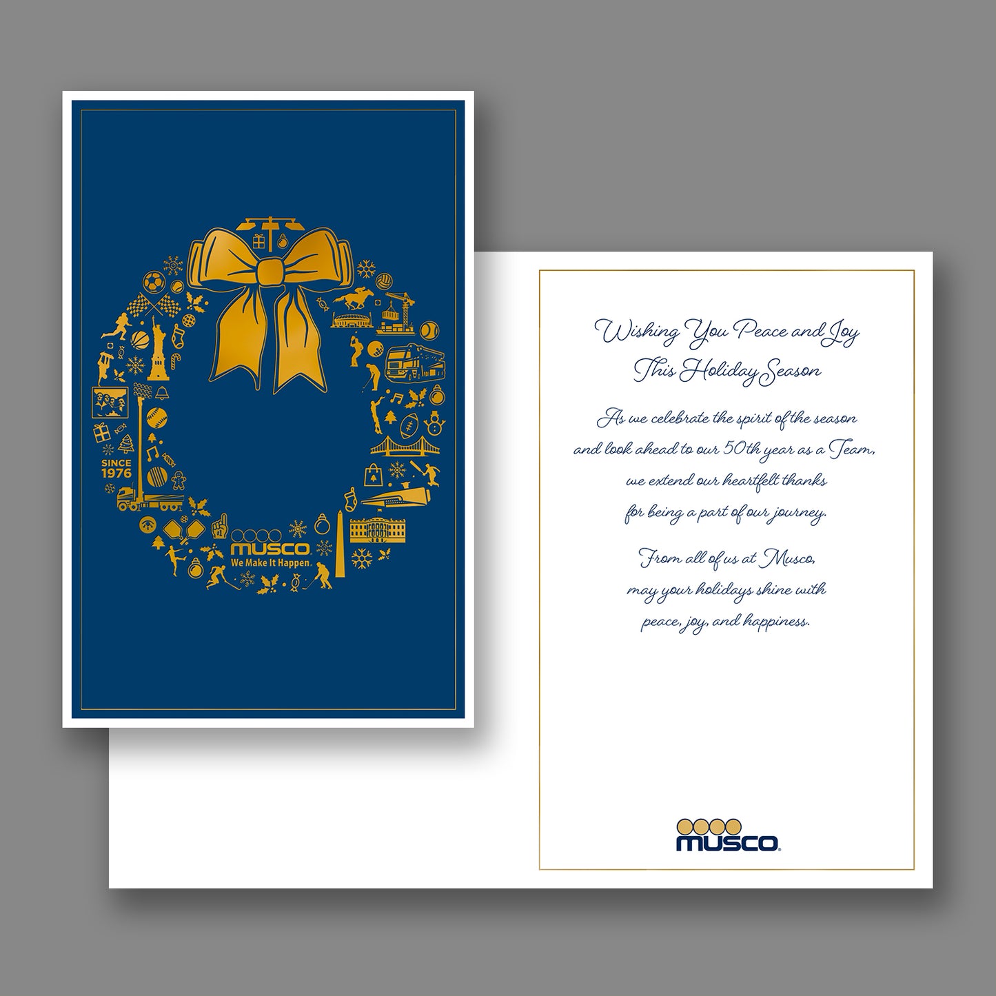 OSKALOOSA 2026 Holiday Card